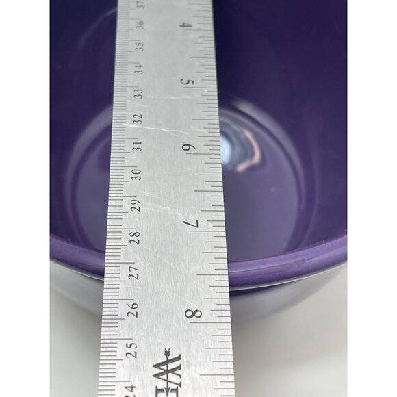 Rachael Ray 1 Quart Mixing Bowl SET with Pour Spout and Handle Plum Purple NEW! - Picture 9 of 10